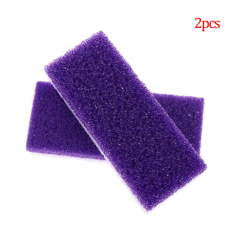 2pcs Foot Pumice Stone Exfoliating Scrub Remover Hard Dead Skin Portable ScrFCA