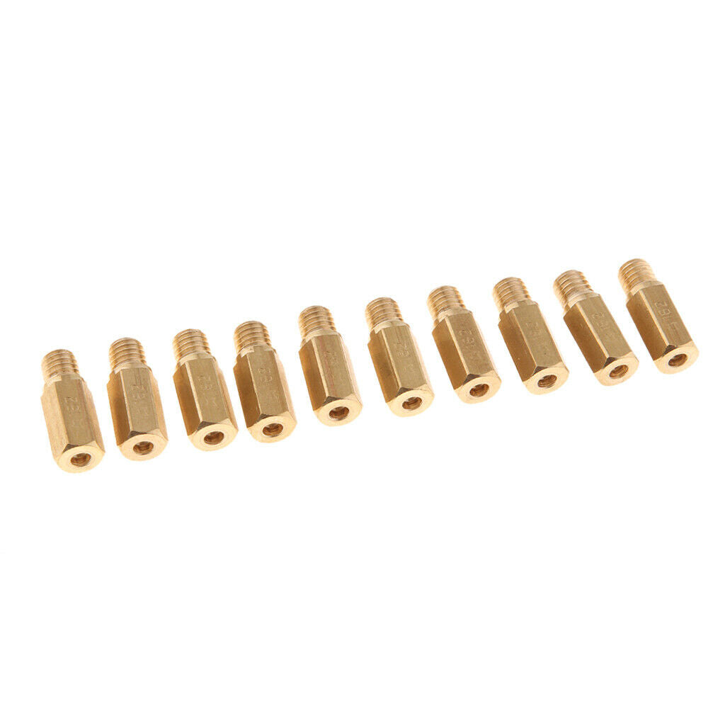 10 Pieces Carburetor Main Jet 162 for   OKO KOSO PWK Fuel Carburetor