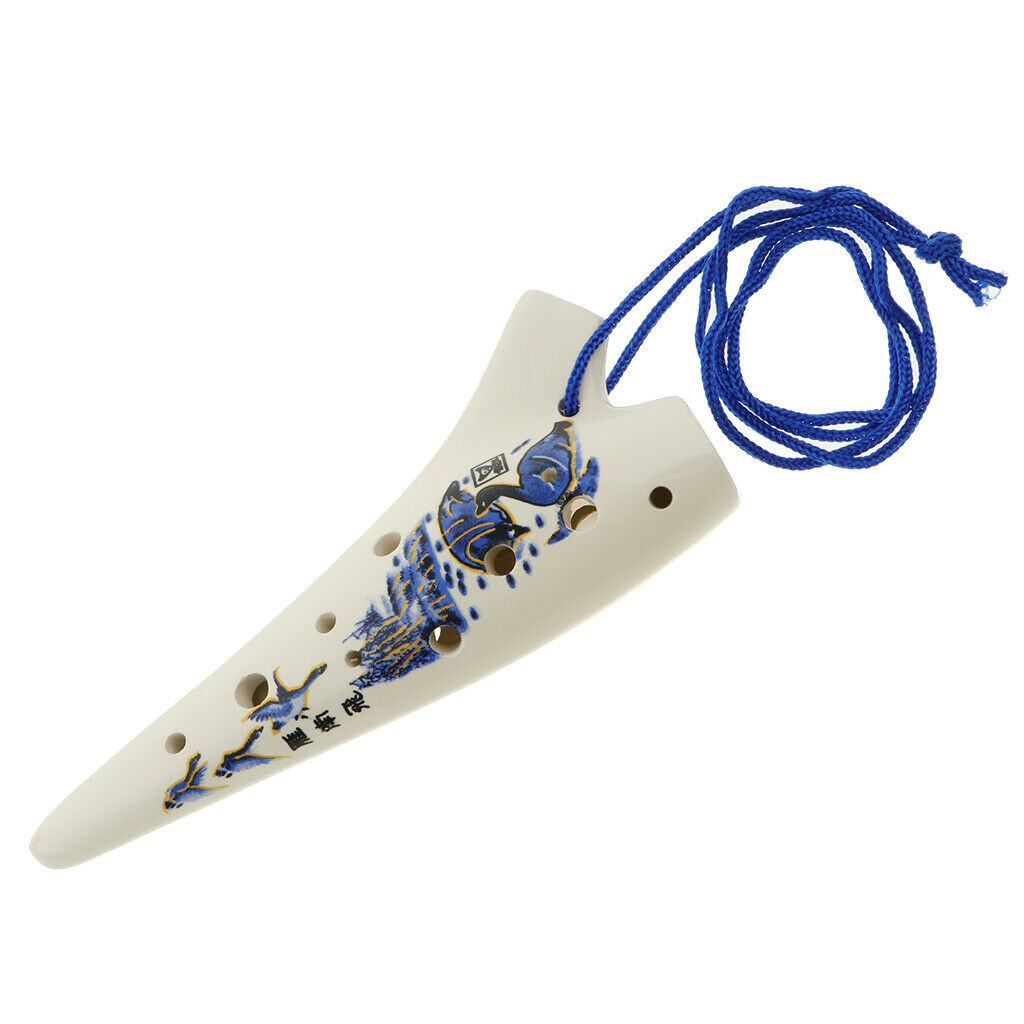 12 Holes C Key Tone Ocarina Musical Instrument for Children Beginner Gift
