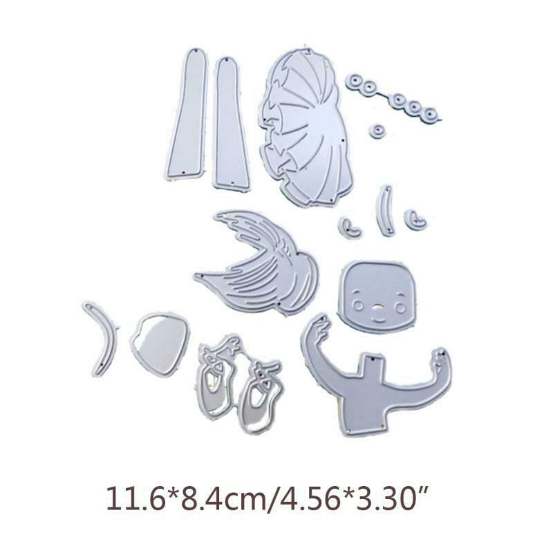 Dancing Girl Metal Cutting Dies Stencil DIY Scrapbooking Album Paper Card Mold