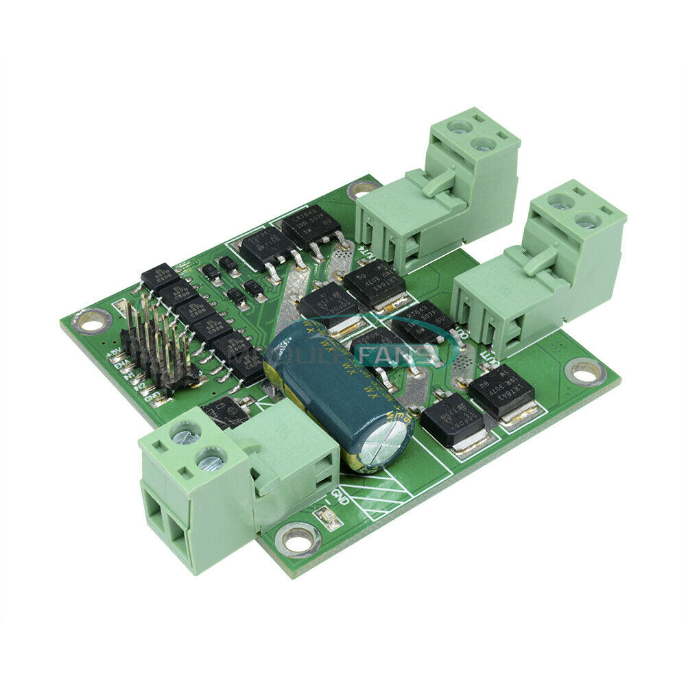 7A 160W DC 12V/24V Dual DC Motor Driver Module Board L298 H-bridge Logic Control