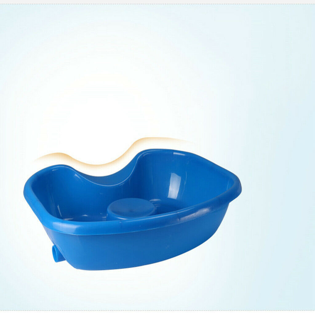 Bed Shampoo Basin Handy Mobile Shower for Hair Washing Elderly Child Blue