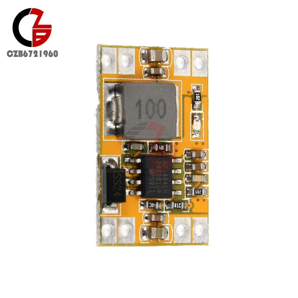 5PCS DC-DC 9V/12V/19V To 3.3V USB Step Down Buck Power Supply Module 3A For Car