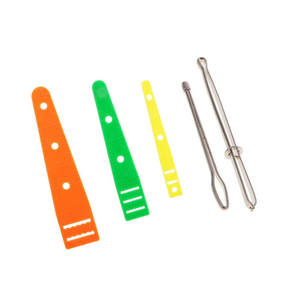 5pcs 2 Styles Elastic Threaders Wear Elastic Band Tools DIY Sewing Supplies