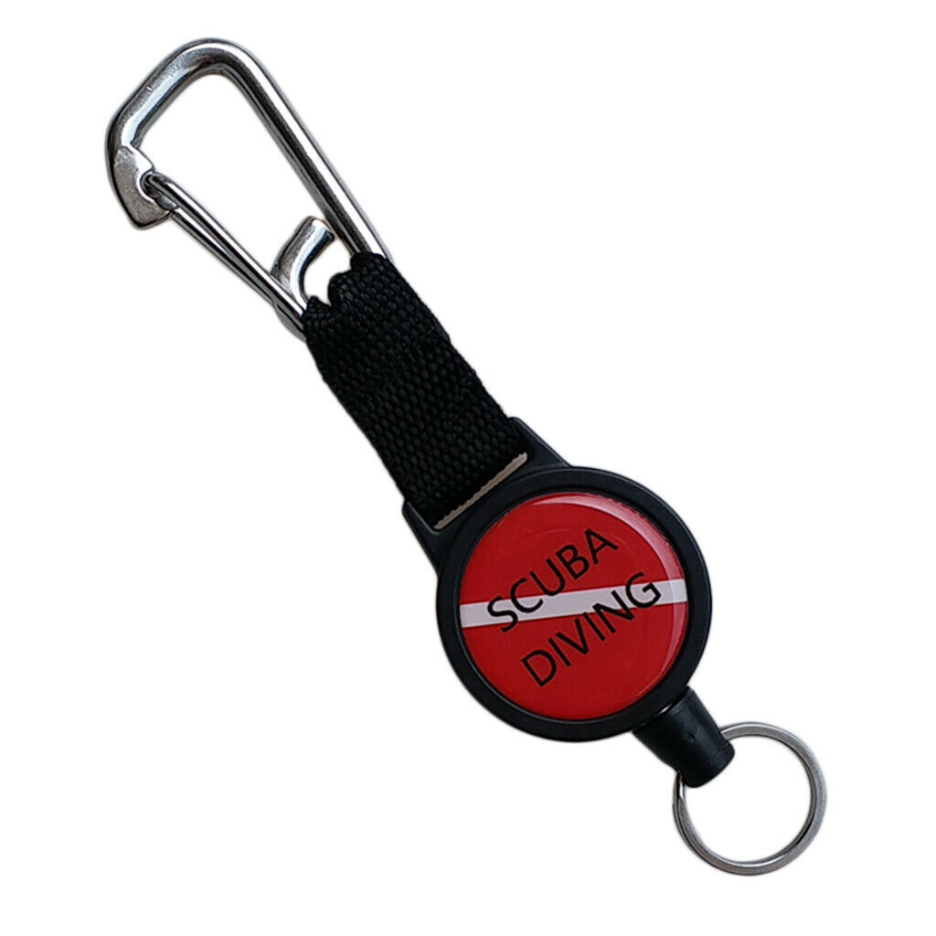 2x Scuba Diving Gear Keeper Retractor