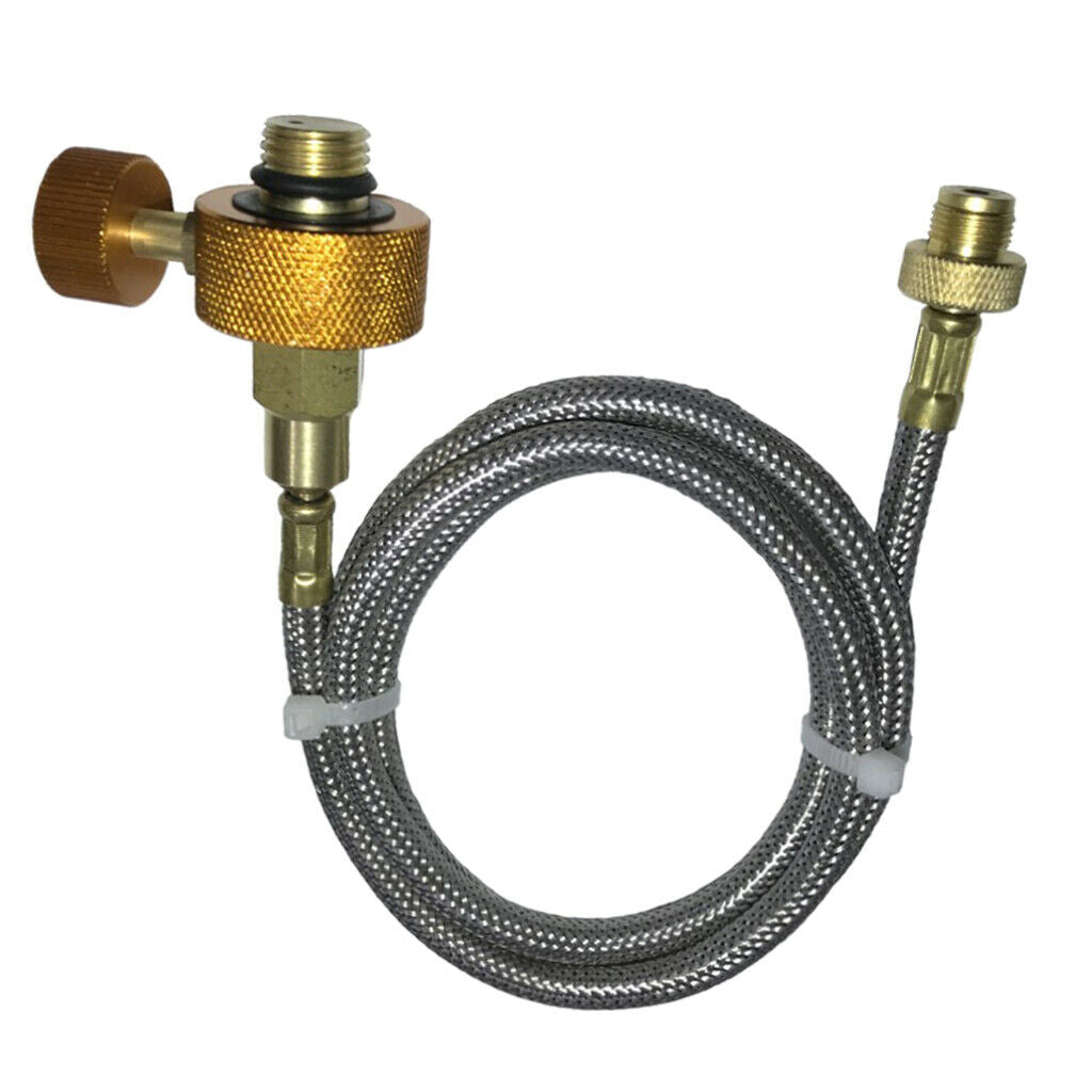 Gas Conversion Connector Stove Gas Cylinder Tank Butane Canister Accessories
