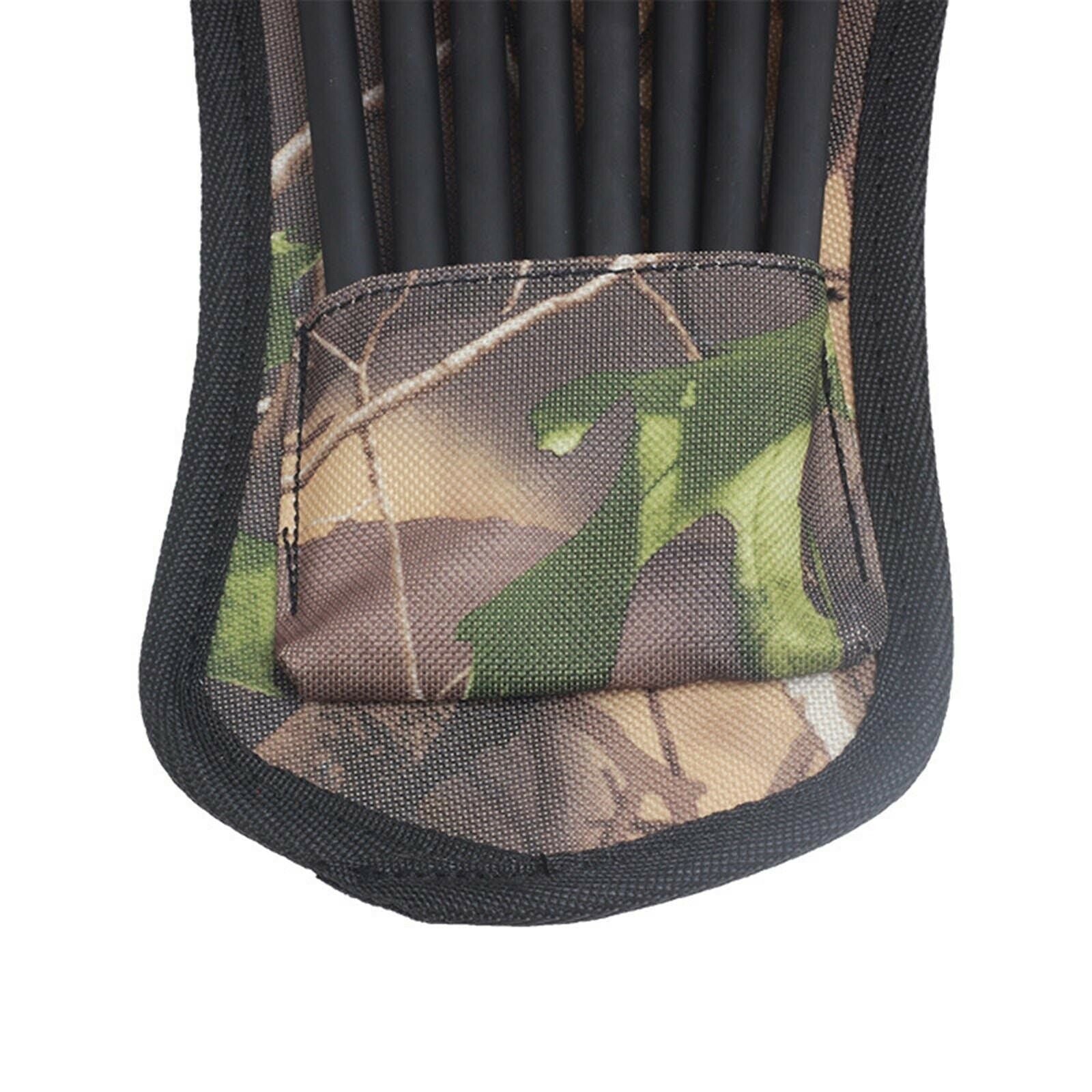 Durable Archery Quiver Hip Bolts Holder Pouch with Belt Loop Training Aids