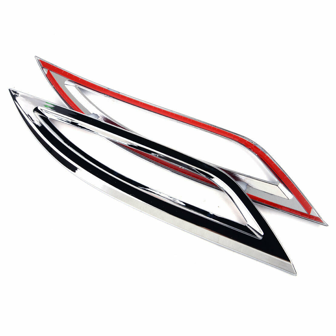 2x Chrome Rear Fog Light Lamp Molding Trim Fit for Hyundai Sonata 11-14 An