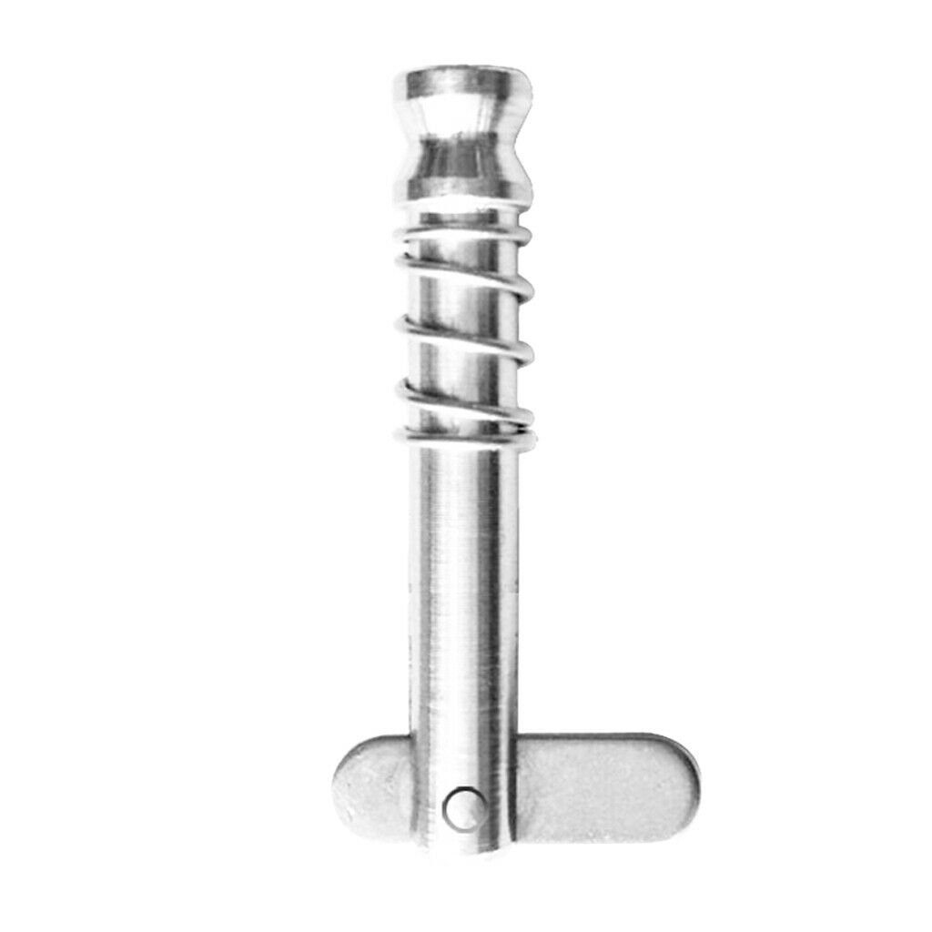 5 x Stainless Steel Spring Loaded Quick Release Pin for Boat Top Deck Hinge