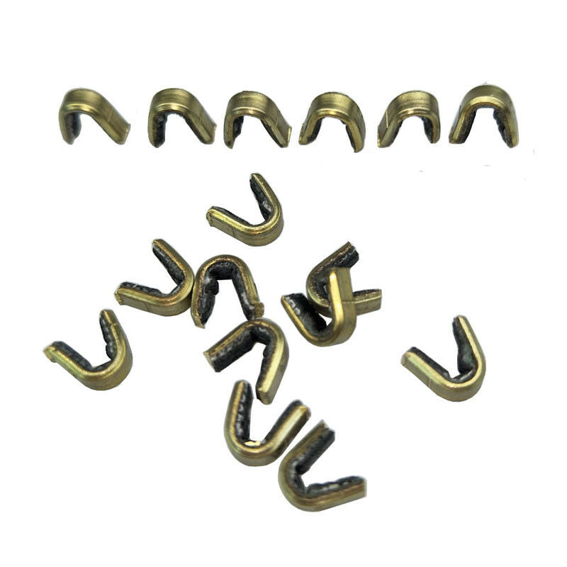 15/Pack Archery Bow String Nock Points Brass Nocking Buckle Clips Protector