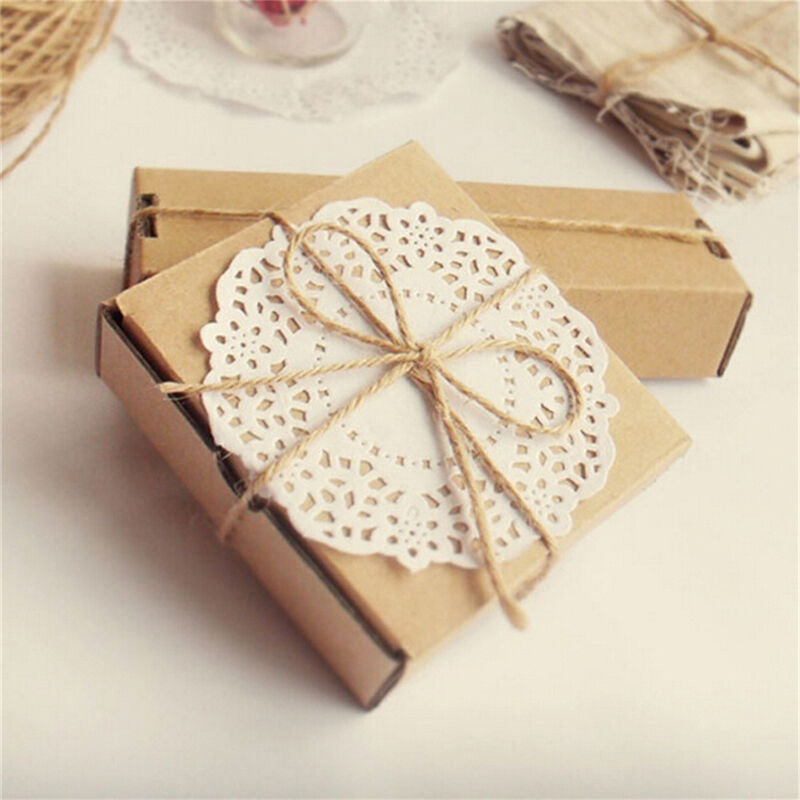 33M Christmas Hemp Rope Cord Marline for Wedding Favors Candy Boxes DIY D.l8