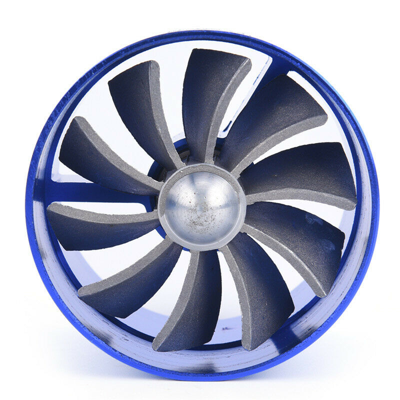 Universal Tornado Turbo Single Fan Air Intake Fuel Saver Fan Turbonator  JfJBDD