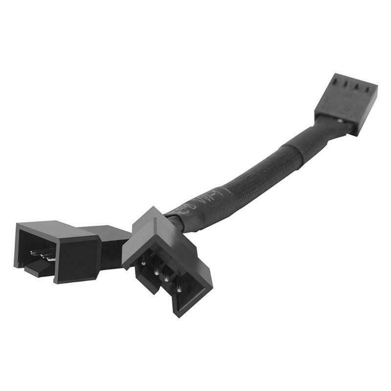 CB-Y4P 4Pin PWM Y Splitter Fan Cable 1x4pin to 2x4pin Expansion Cable Adapter
