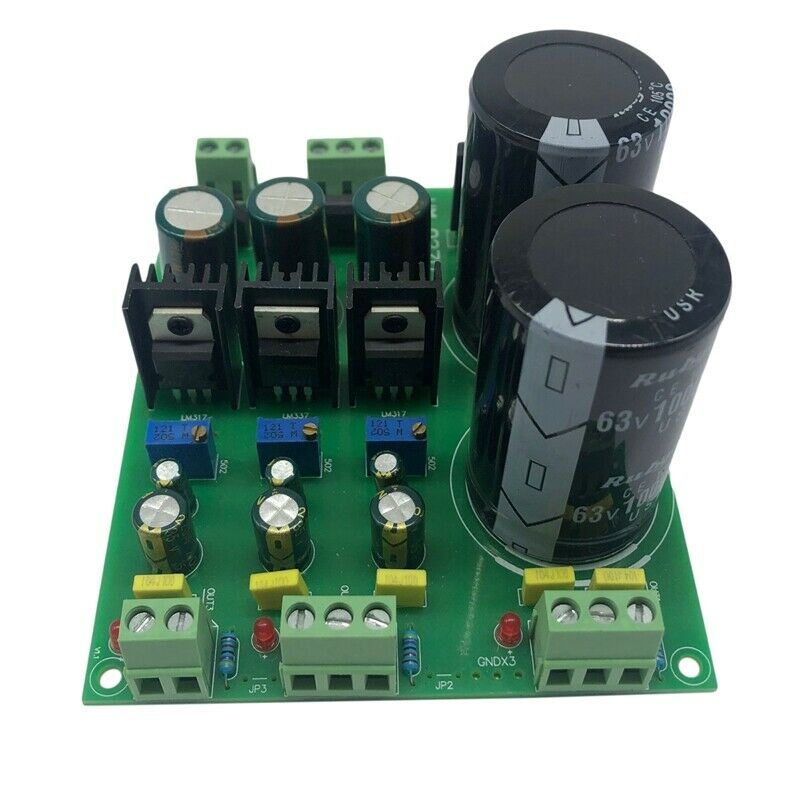 Adjustable Rectifier Regulator Filter Plate LM317 LM337 Multi-Precision PositiT9