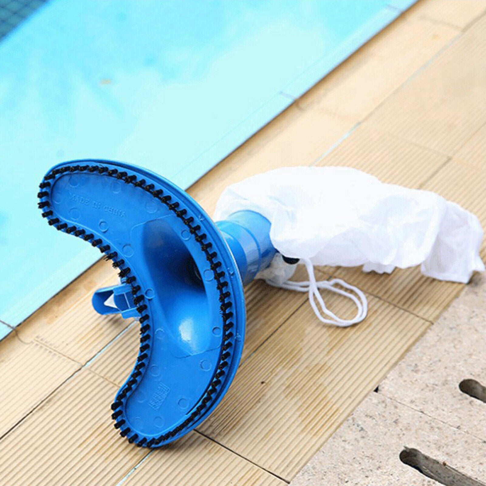 Swimming Pool Vacuum Cleaner Head Kit Spa Pond Fountain Brush Cleaning Tool