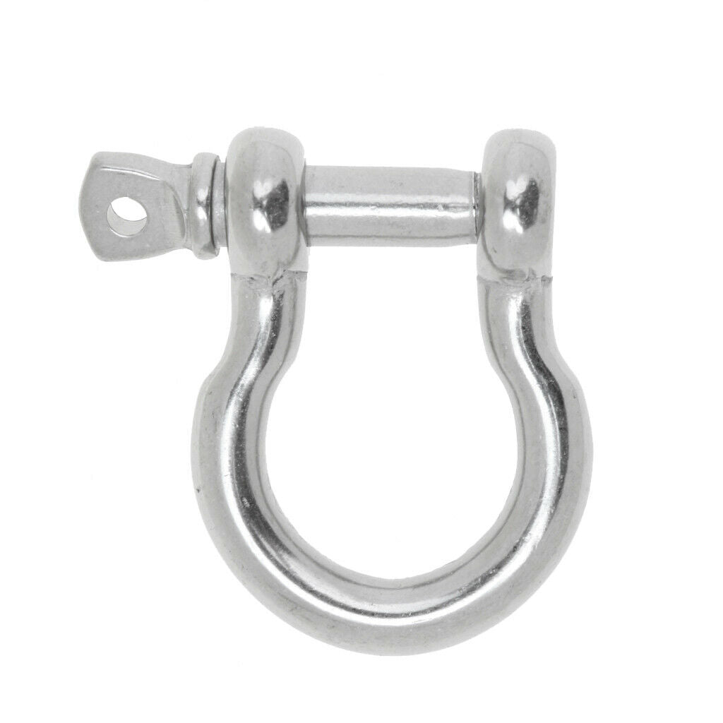 Marine Boat Captive Pin Chain Rigging Bow Shackle Stainless Steel 8mm