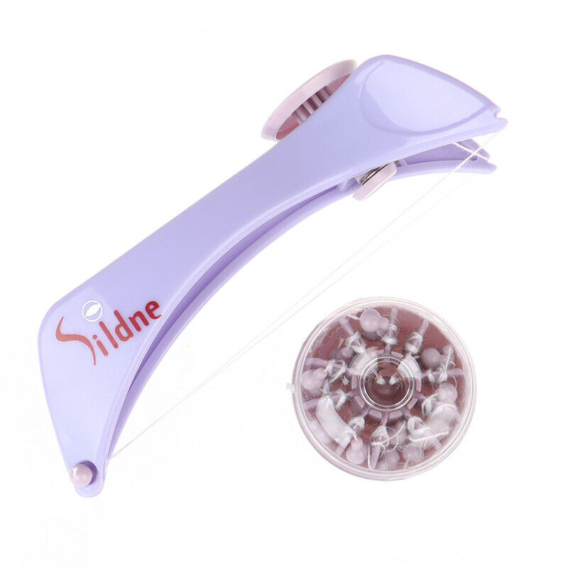 Facial Hair Remover Hair Spring Threading Epilator lip eyebrows Smooth Re.l8