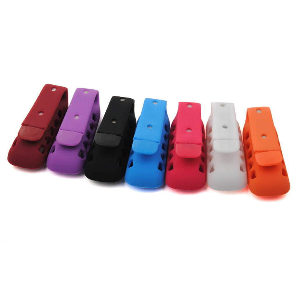 2x Silicone Soft Replace Clip Belt Holder Case Cover for  One Purple