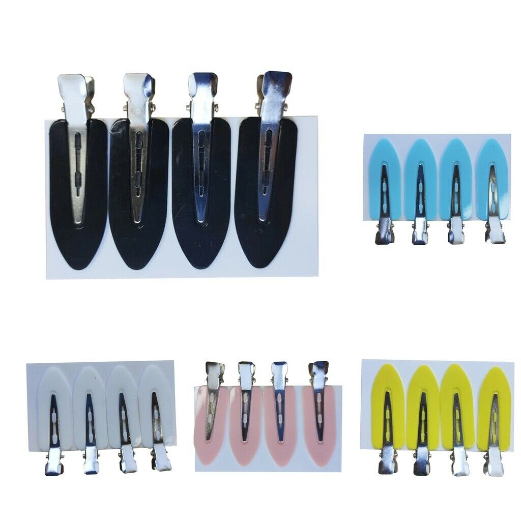20pc Plastic Seamless No Bend Clips Hairdressing Bangs Waves Clip Barrettes