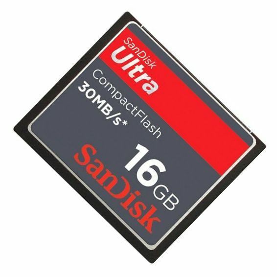 SanDisk 16GB Ultra 30MB/S CompactFlash CF Memory Card SDCFH-016G FOR Camera DSLR