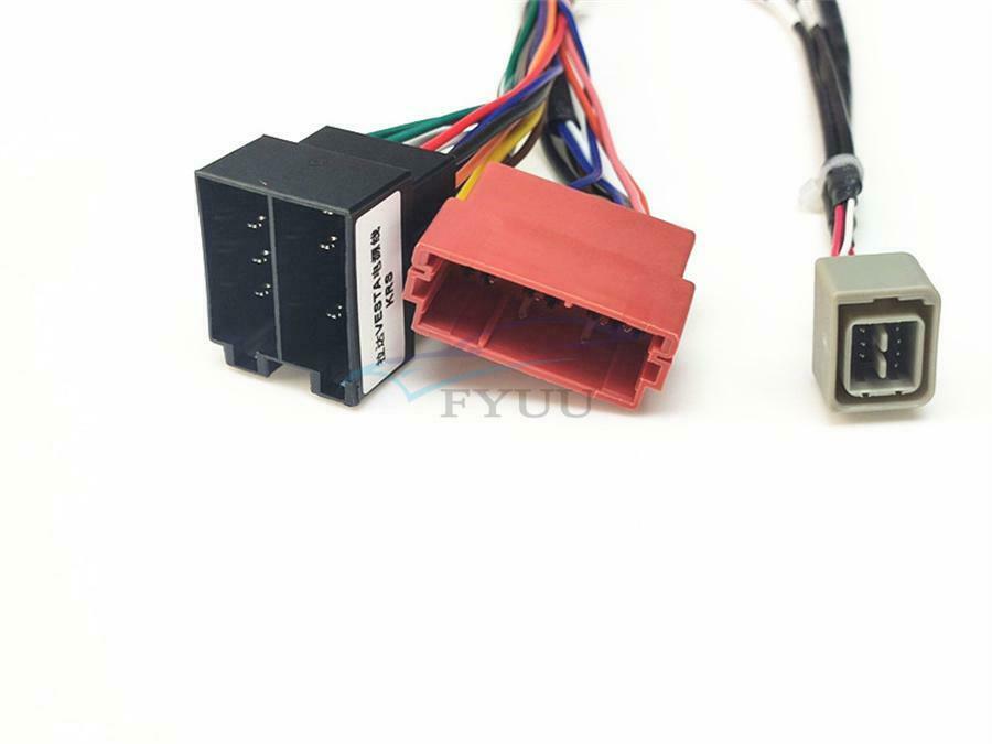 For 2006-2016 Lada Vesta Car 16 Pin Stereo Navigation Harness Connector Adapter