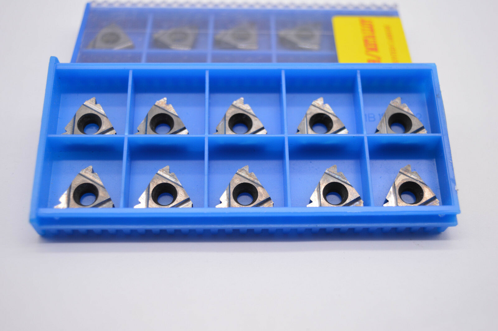 10Pcs T-Type Aluminum Machining Carbide Inserts Thread Inserts 16Er 2.5Iso Smk01