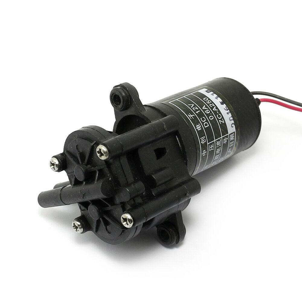12V Mini Gear Self-Sucking Pump (0-100℃) Food-Grade for Coffee/Hot Drink ZC-A250