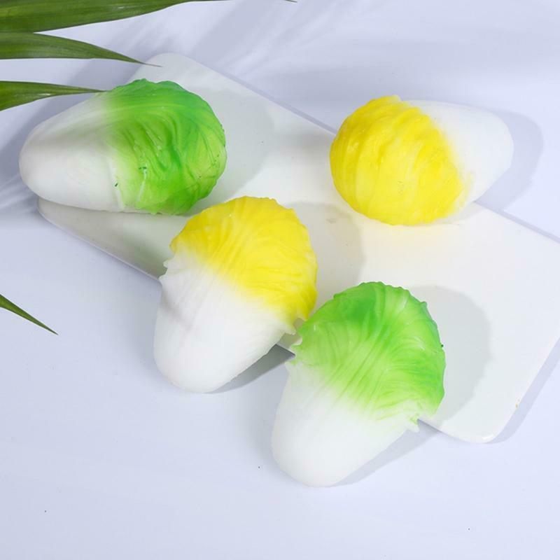Mini Portable Cabbage Play Toys Bright Color TPR Made Table Games Best Gift
