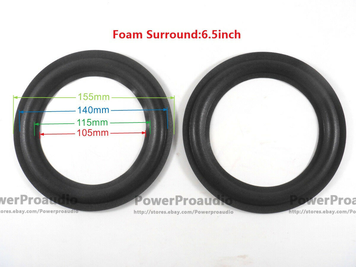 20 pcs 6.5 inch  brand new speaker surround -6.5 inch repair foam Surround
