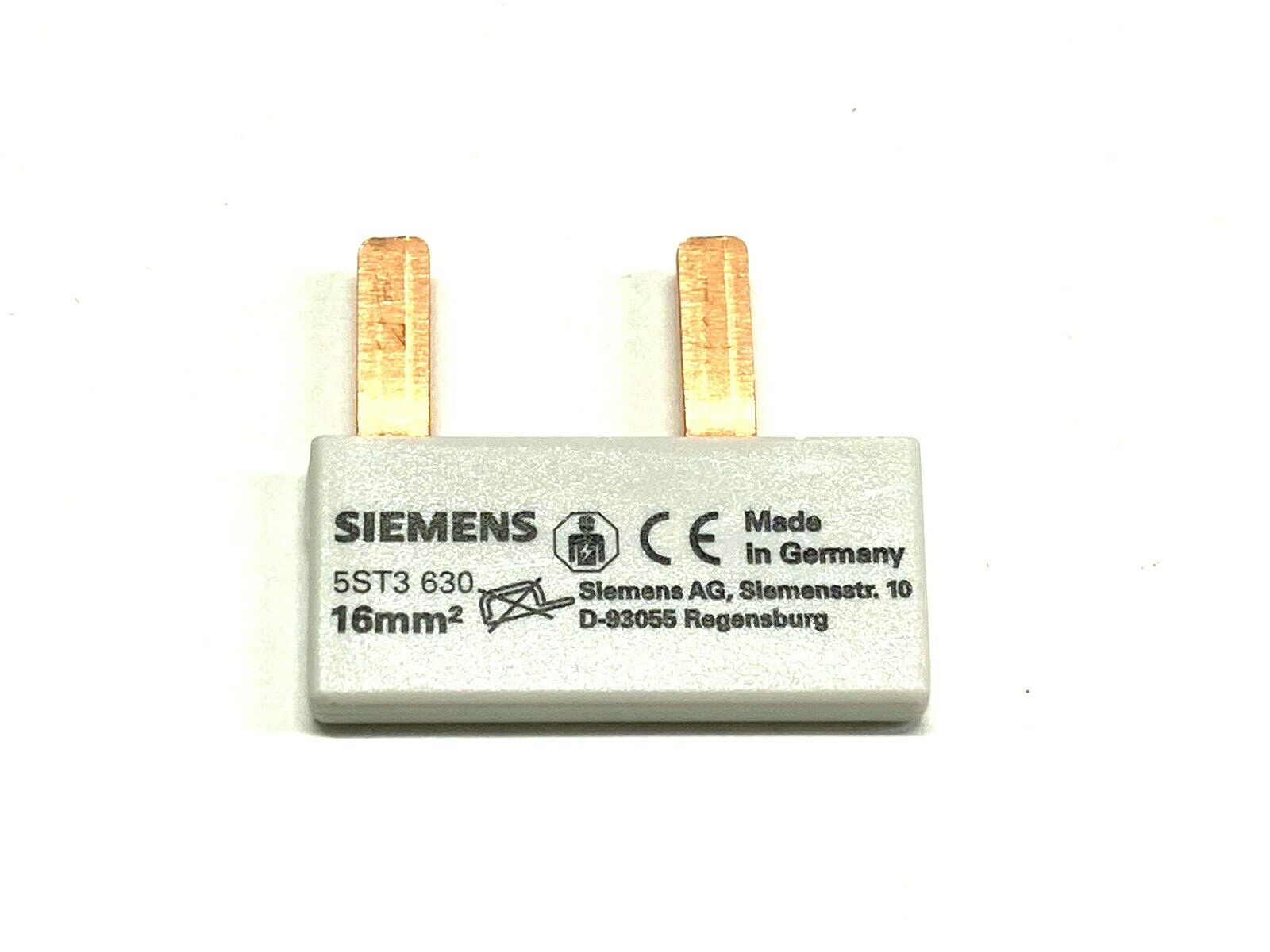 1pcs - SIEMENS 5ST3630 PIN BUSBAR 16 mm², 2x1PH