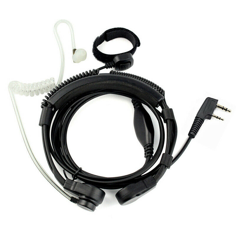 Details about Heavy Duty Throat Vibration Mic for BAOFENG UV-5R UV-82/B5/B6