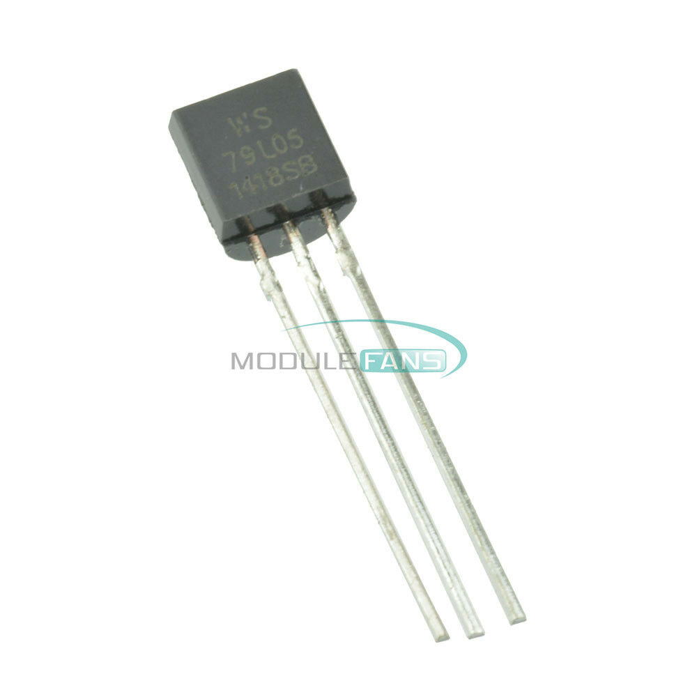 20PCS 79L05 TO92 WS IC REG LDO 5V 0.1A TO92 TOP