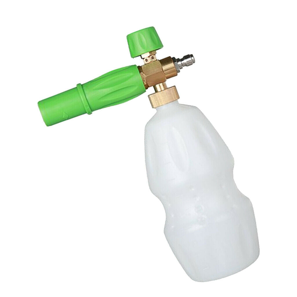 1/4'' Adjustable Snow Foam Sprayer Car Wash Gun Soap Pressure Washer Bottles
