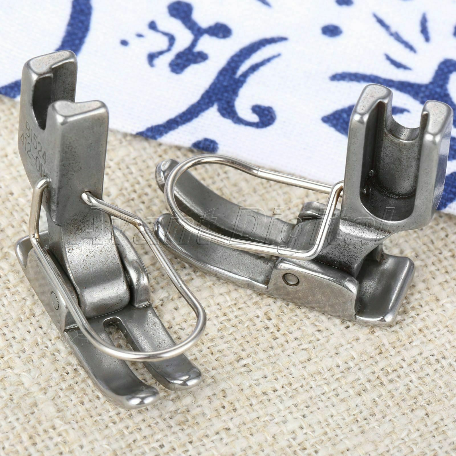 Stainless Steel Presser Foot with Finger Guard Fit for Industrial Sewing Machine