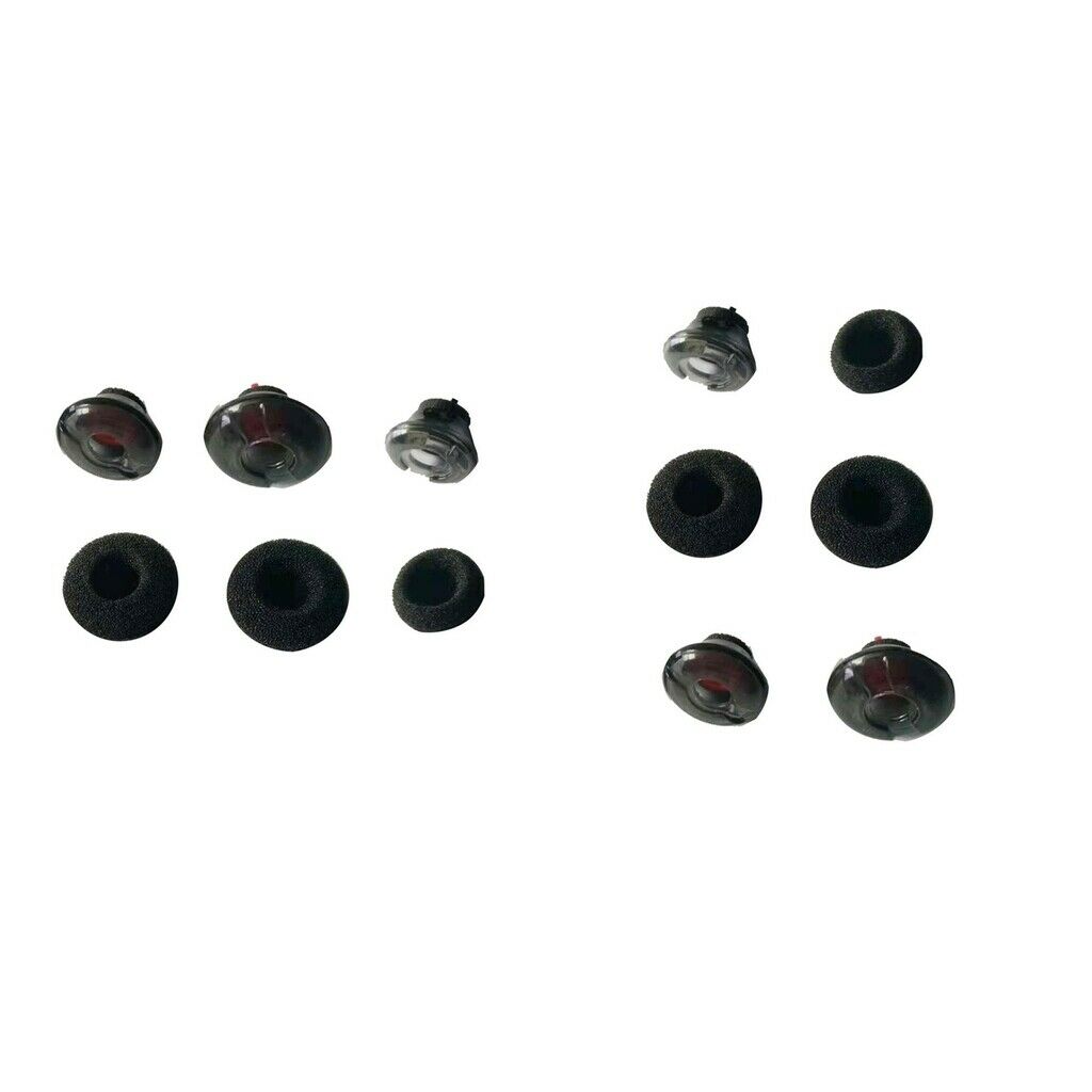 12Pieces Ear bud Gel Earbuds Eargels tip For Plantronics Voyager Legend UC