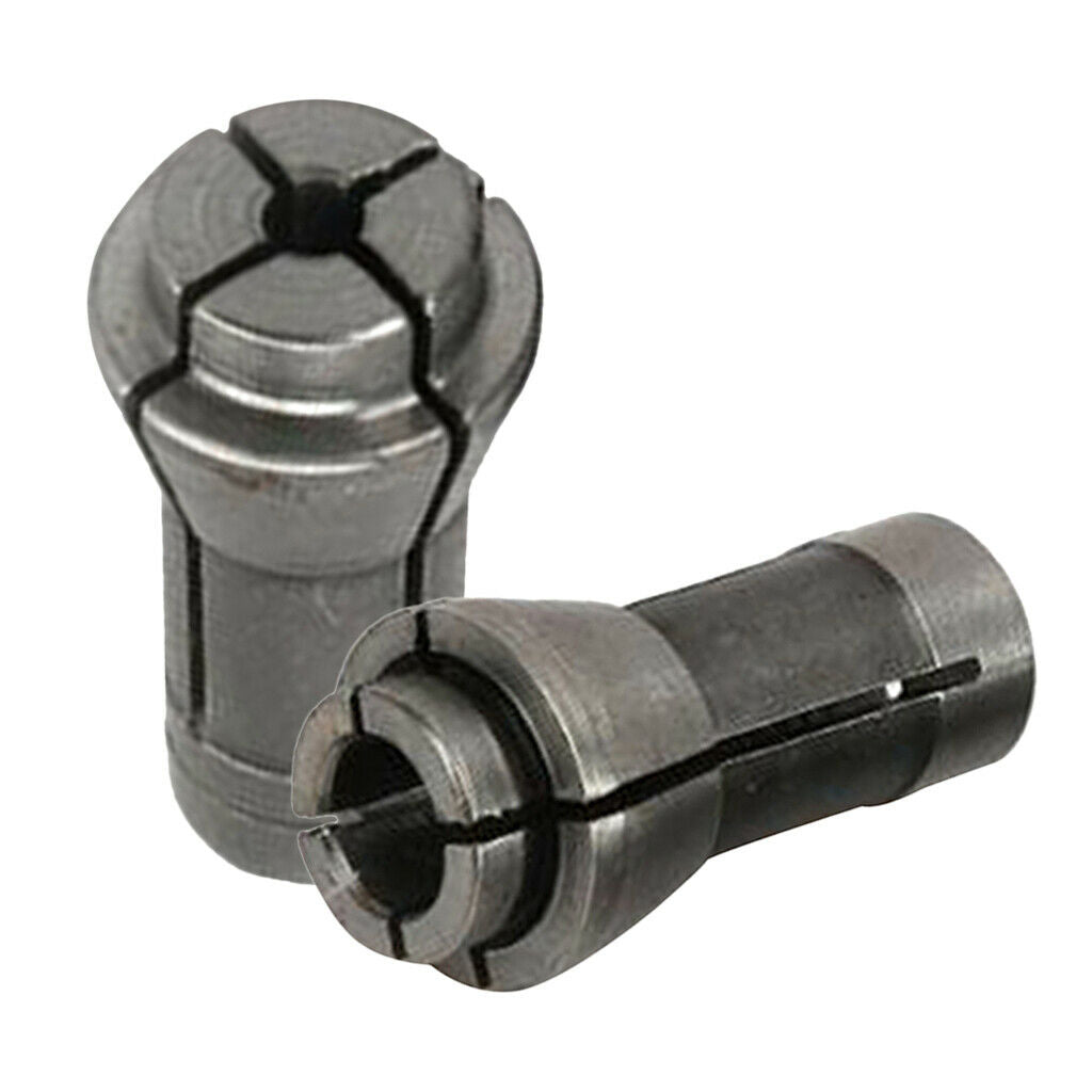 2Pcs Carbide Collet Chuck Adapter Air Die Grinder Collect For Machinery