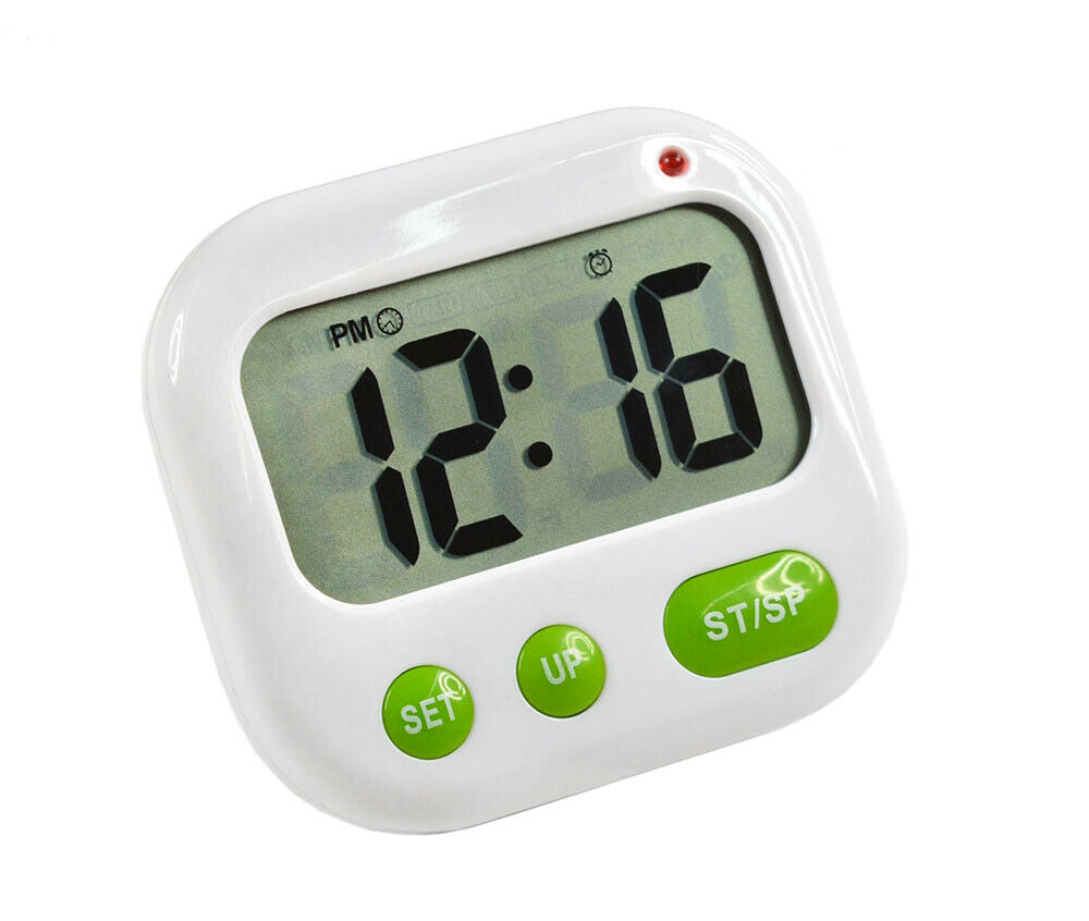 24 hours 3 in 1 Music/ Vibration Digital LCD Kitchen Alarm CountDown Clock Timer