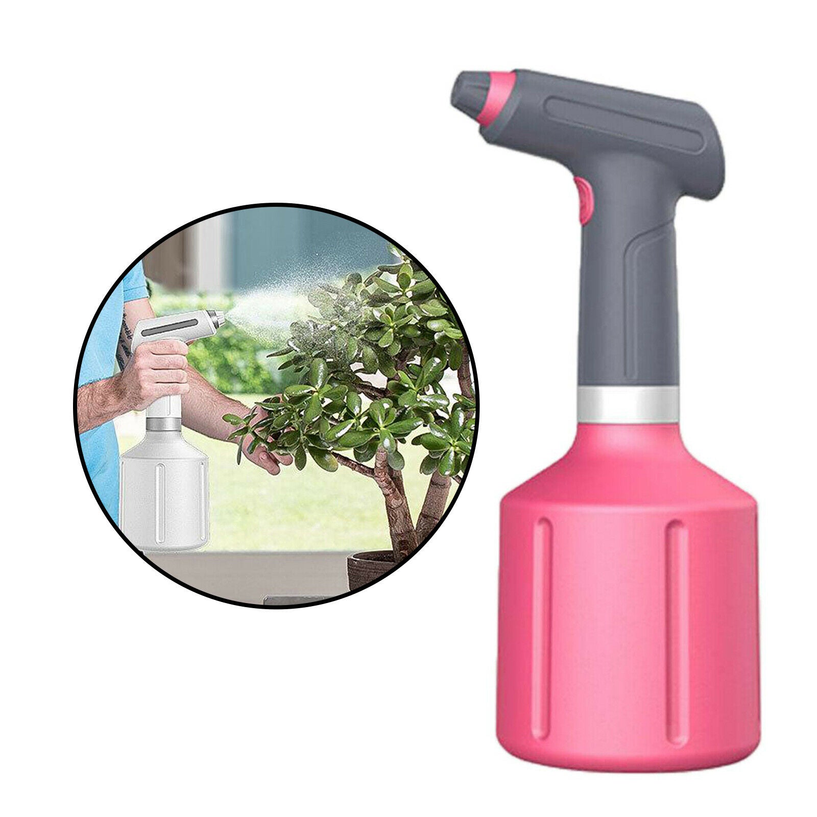 900ML Electric Plant Spray Bottle Flower  Fine Mist Watering Fogger