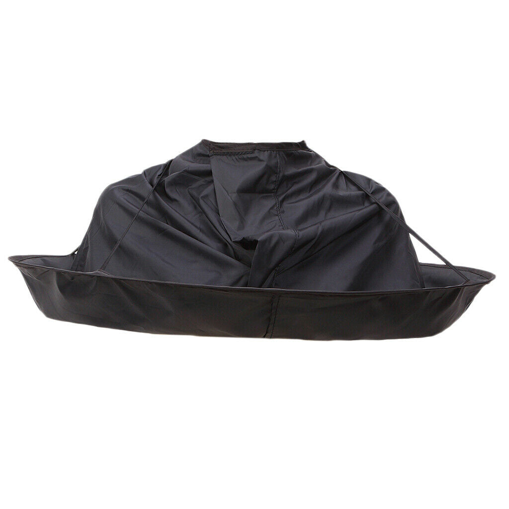 4Pc DIY Hair Cutting Cape Umbrella Cloak Hair Salon and Home Stylists Apron Gown