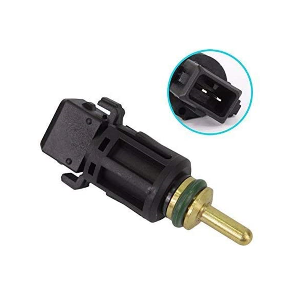 For BMW E46 E90 E39 E60 E38 X3 X5 X6 Z4 Coolant Temperature Sensor with O Rings