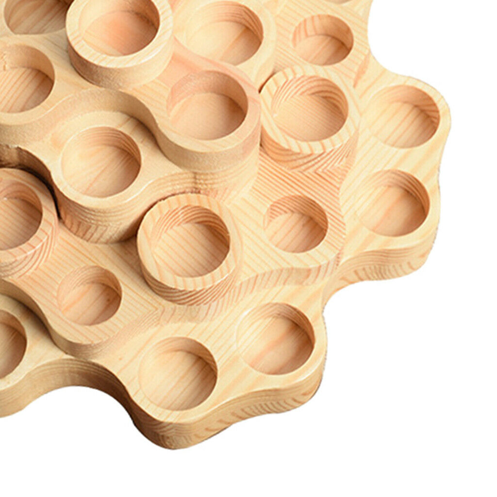10ml 15ml Aroma Essential Oil Wooden Storage Rack Nail Polish
