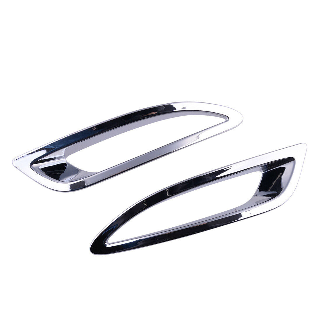 2Pcs Chrome Rear Fog Light Cover Trim Fit for Mazda 6 2018-2020 New