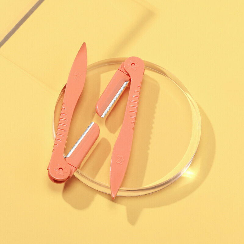 2pcs Eyebrow Shaver Trimmer Shaper Portable Facial Hair Remover Eyebrow R.l8