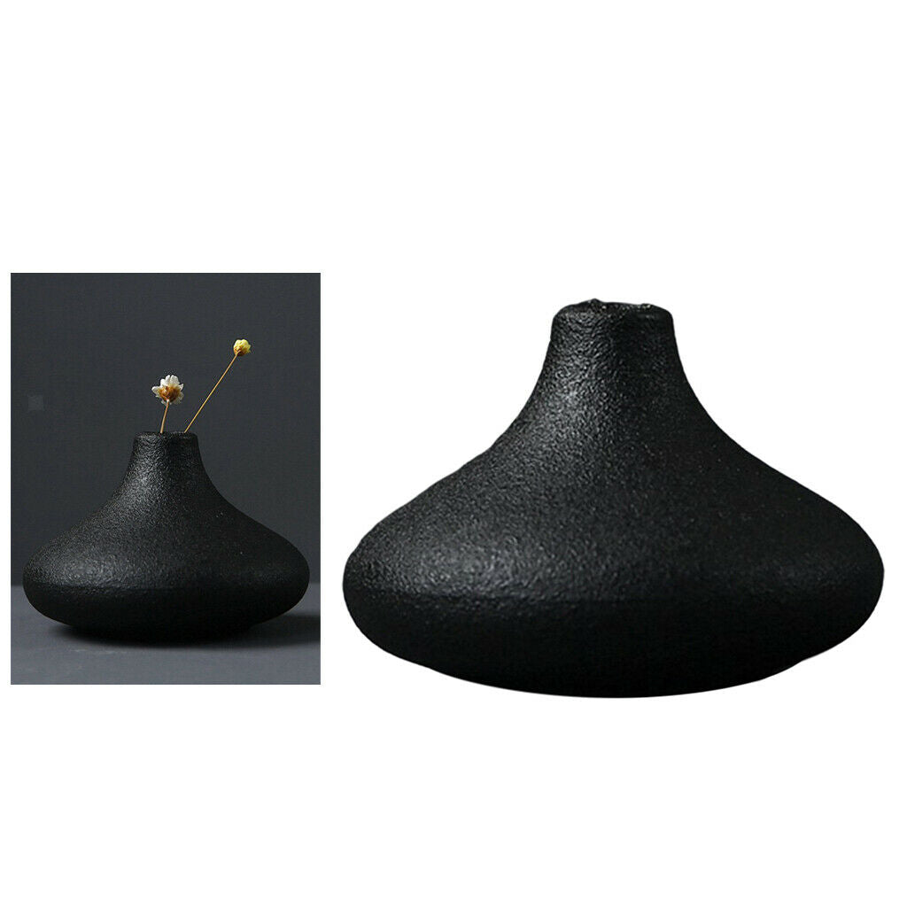 Minimalism Ceramic Flower Vase Sculpture Centerpieces Offices Living Room B