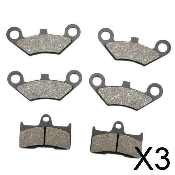 3X Front Rear Pads Sets for CFmoto CF500 500CC CF600 600CC X5 X6 X8 U5 ATV