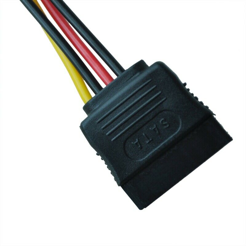 6in SATA Power Y Splitter Cable Adapter - M/F (Power Cable) U3L3