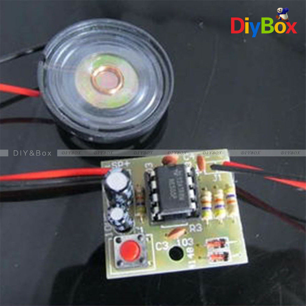 Doorbell Suite Electronic Production Door Bell DIY Kit NE555 Chip parts K6 SET