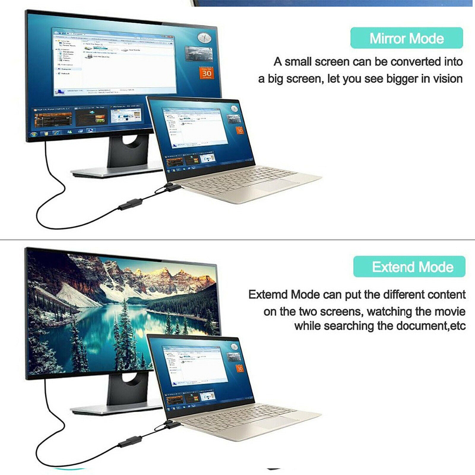 HDMI to DisplayPort Adapter/Converter 4K 60Hz,PC to Monitor Male HDMI to DP