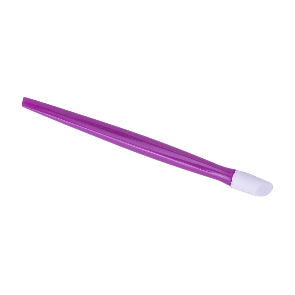 10X Cuticle Pusher Plastic Foils Nail Art Hoof Stick Tools Wrap Applicati TwJ.DD