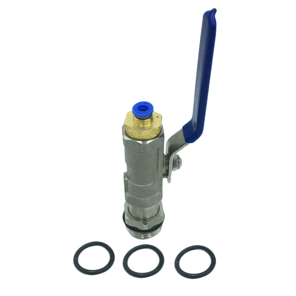 200L Iron Barrel Inflation Pressure Valve Stainless Steel One-piece Valve